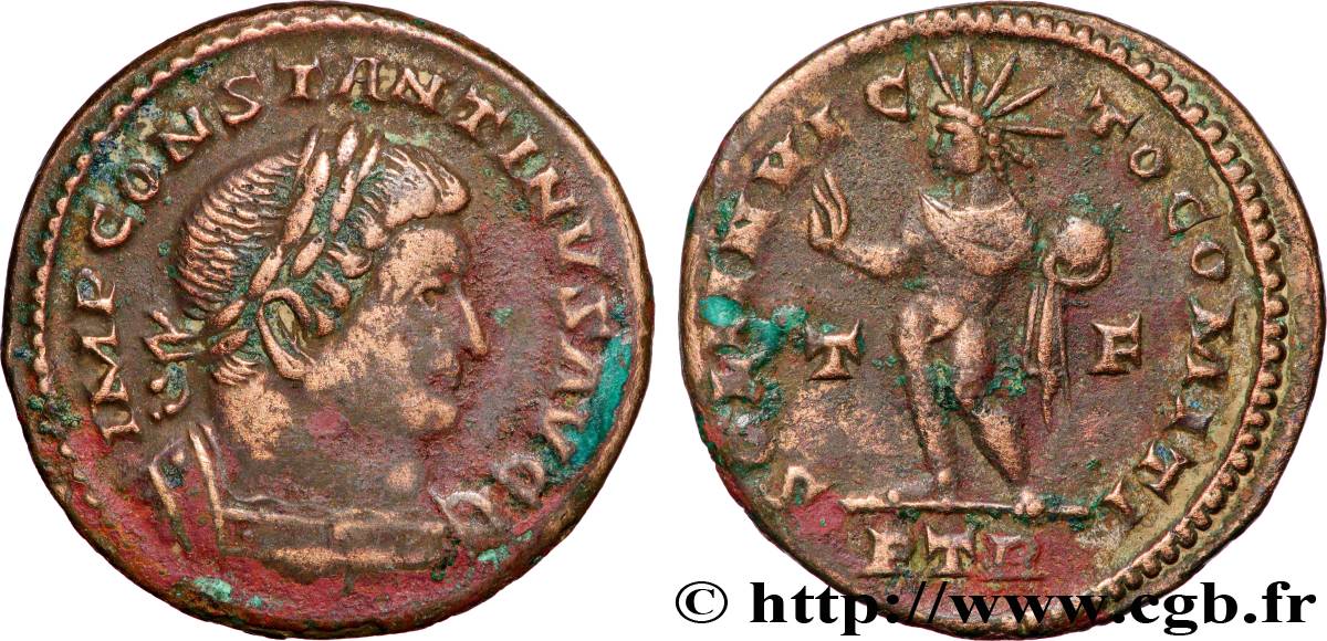 CONSTANTIN Ier LE GRAND Follis ou nummus TTB