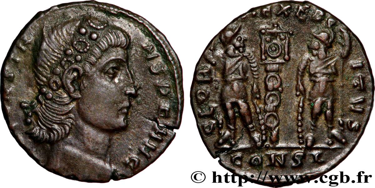 CONSTANS Centenionalis ou nummus AU/AU