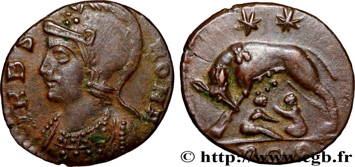 ROME Centenionalis ou nummus TTB+