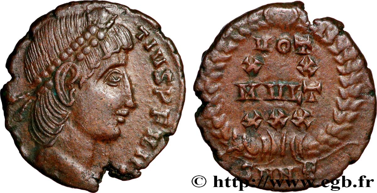 CONSTANCIO II Centenionalis ou nummus EBC