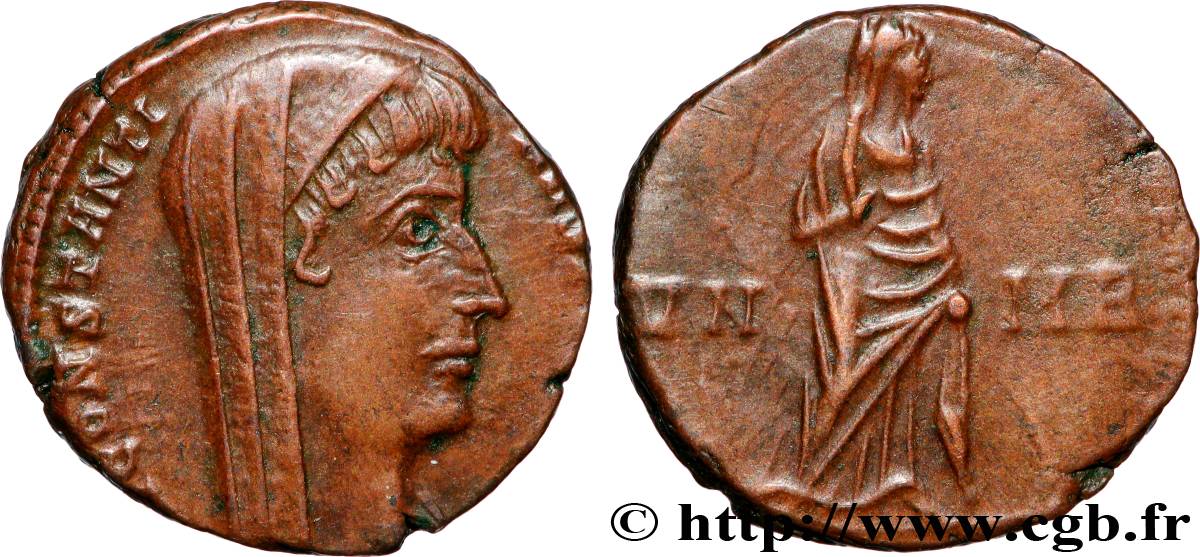 CONSTANTIN Ier LE GRAND Centenionalis ou nummus SUP/TTB+
