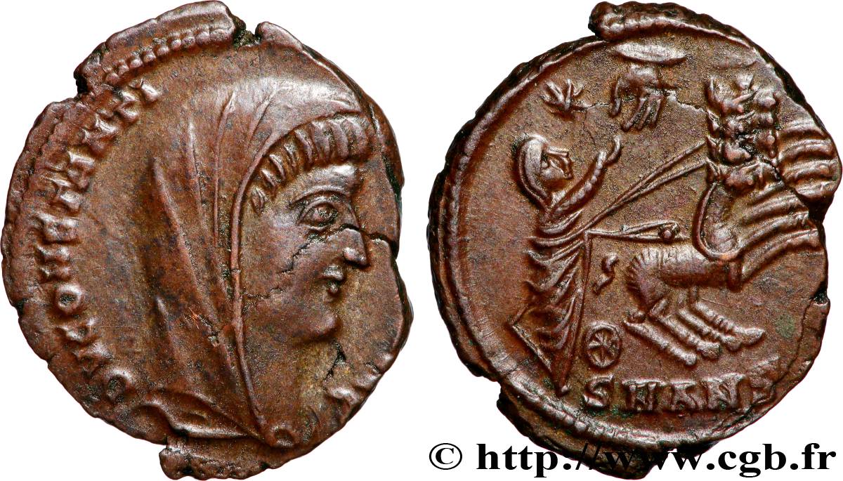 CONSTANTIN Ier LE GRAND Centenionalis ou nummus SUP