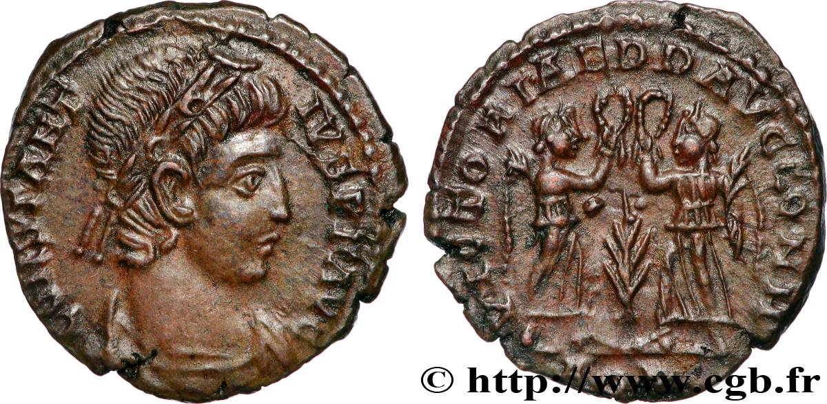 CONSTANCE II Centenionalis ou nummus SUP