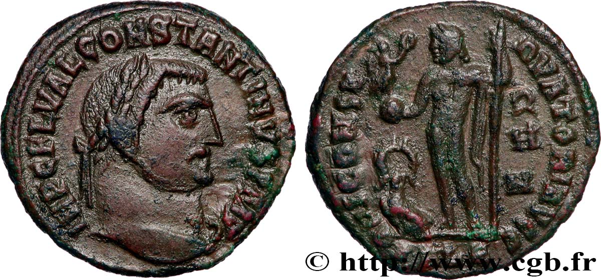 COSTANTINO I IL GRANDE Follis ou nummus q.SPL