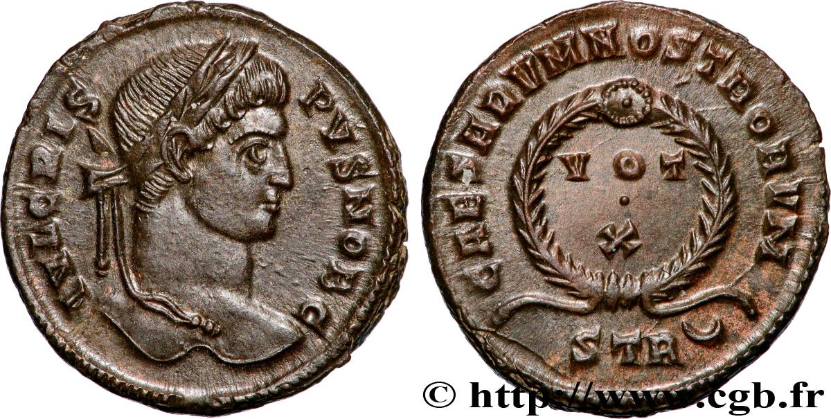 CRISPUS Centenionalis ou nummus MS