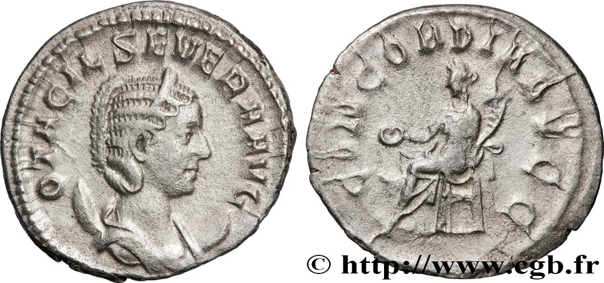 OTACILIA SEVERA Antoninien TTB+/TTB