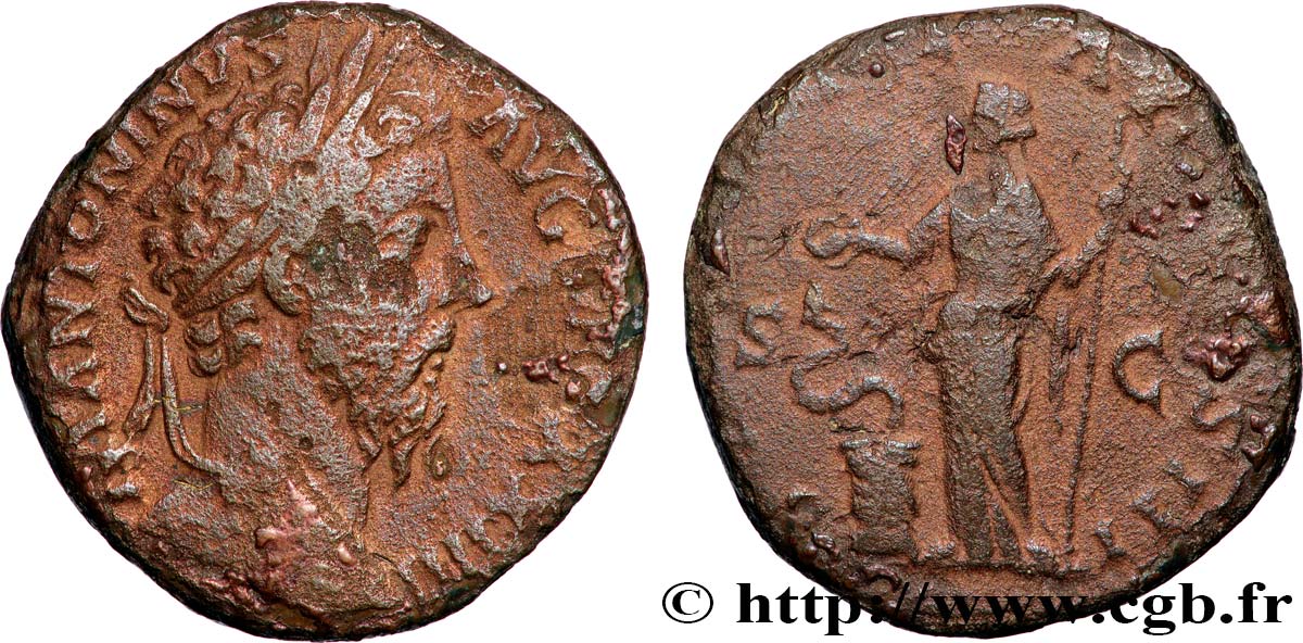 MARC AURÈLE Sesterce TB+