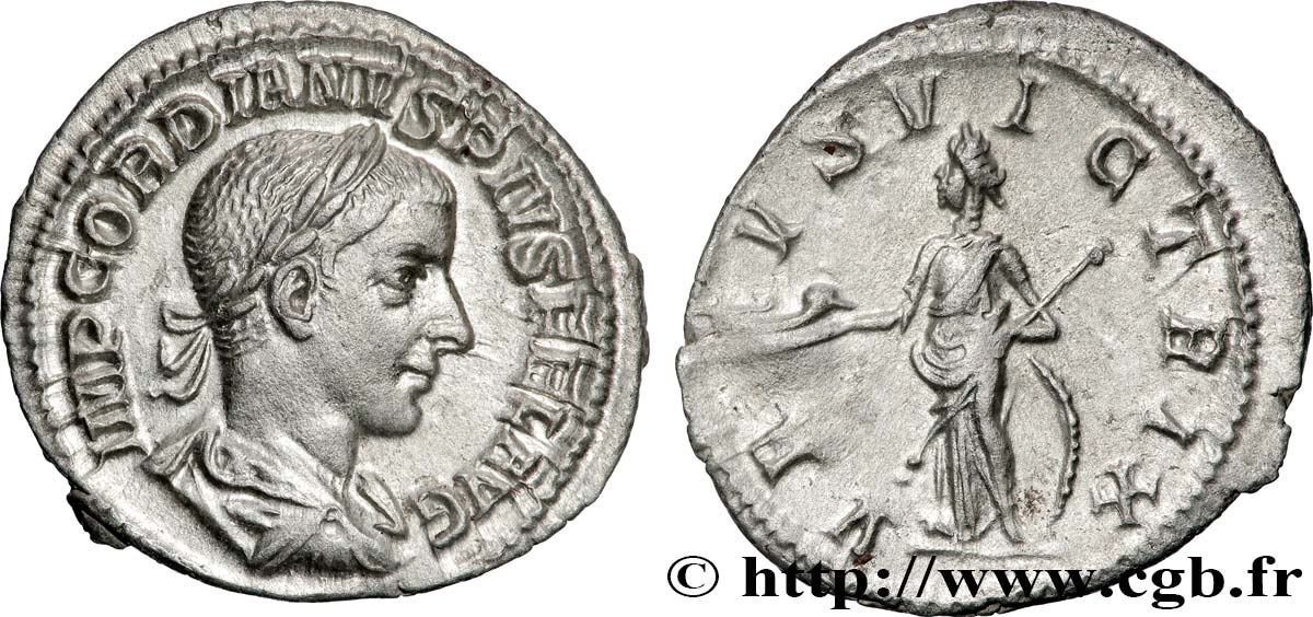GORDIANO III Denier q.SPL
