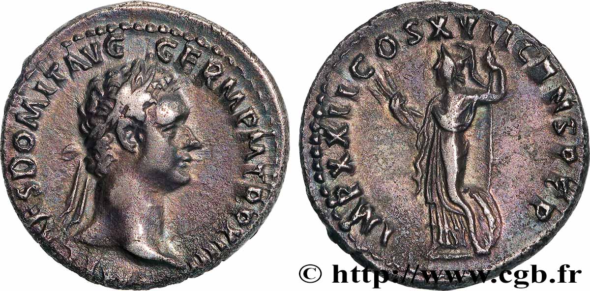 DOMITIANUS Denier AU/AU