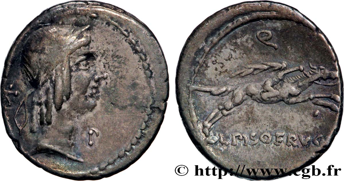 CALPURNIUS Denier XF