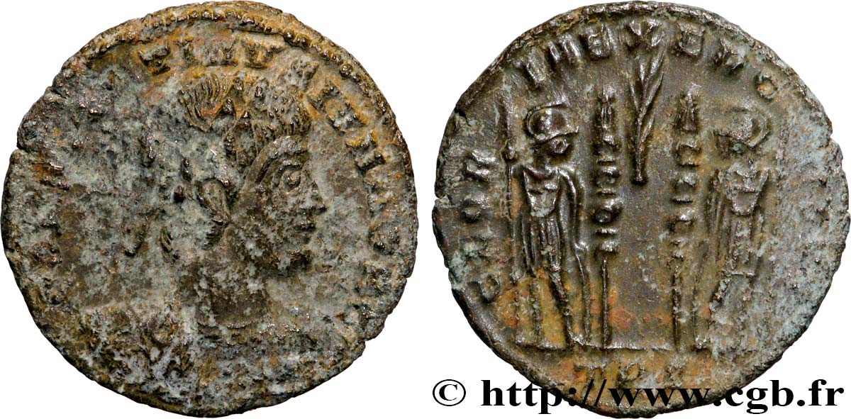CONSTANTINE II Centenionalis ou nummus VF/AU