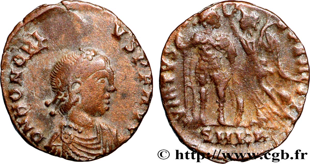 HONORIUS Nummus TB+