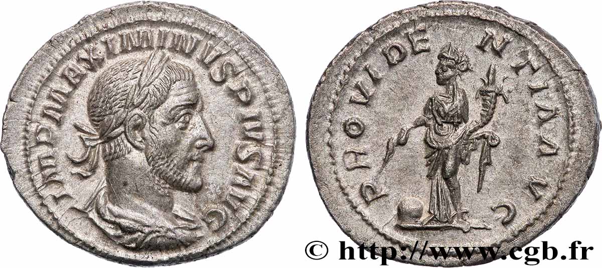 MAXIMIN Ier THRACE Denier SPL
