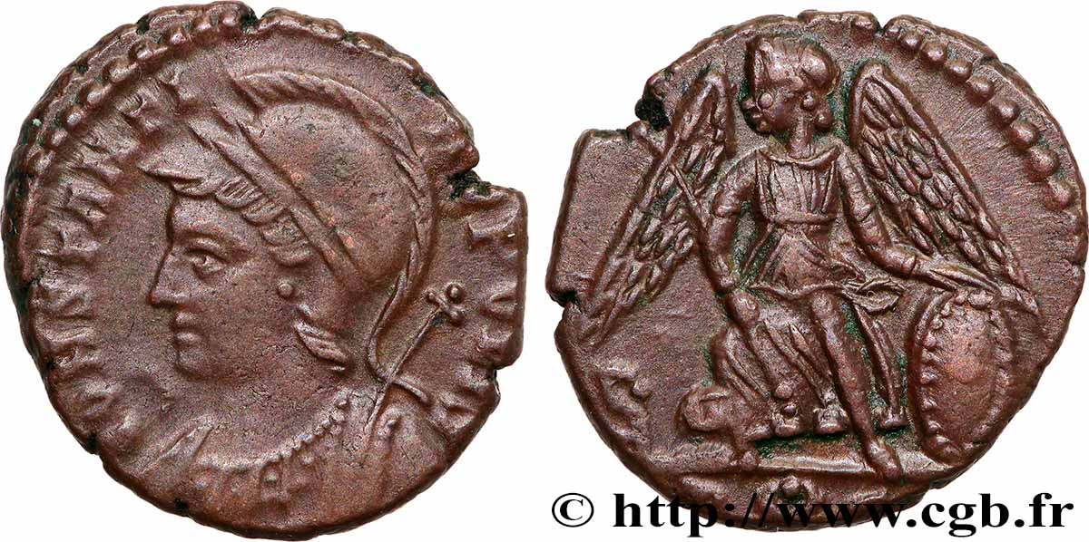 CONSTANTINOPLE Centenionalis ou nummus SUP