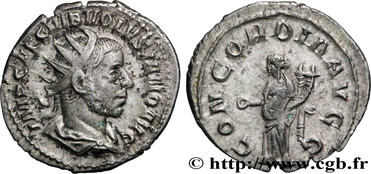 VOLUSIAN Antoninien XF/AU