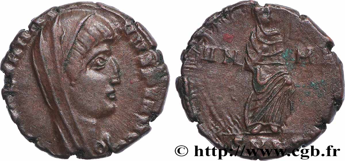 CONSTANTINE I THE GREAT Centenionalis ou nummus AU