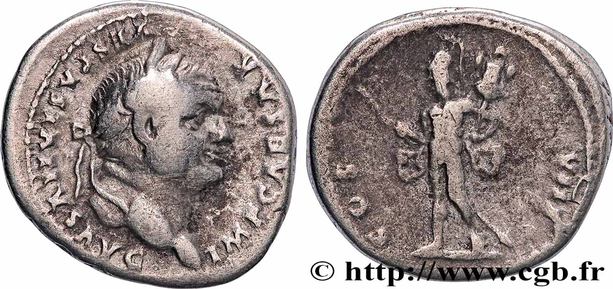 VESPASIEN Denier TTB