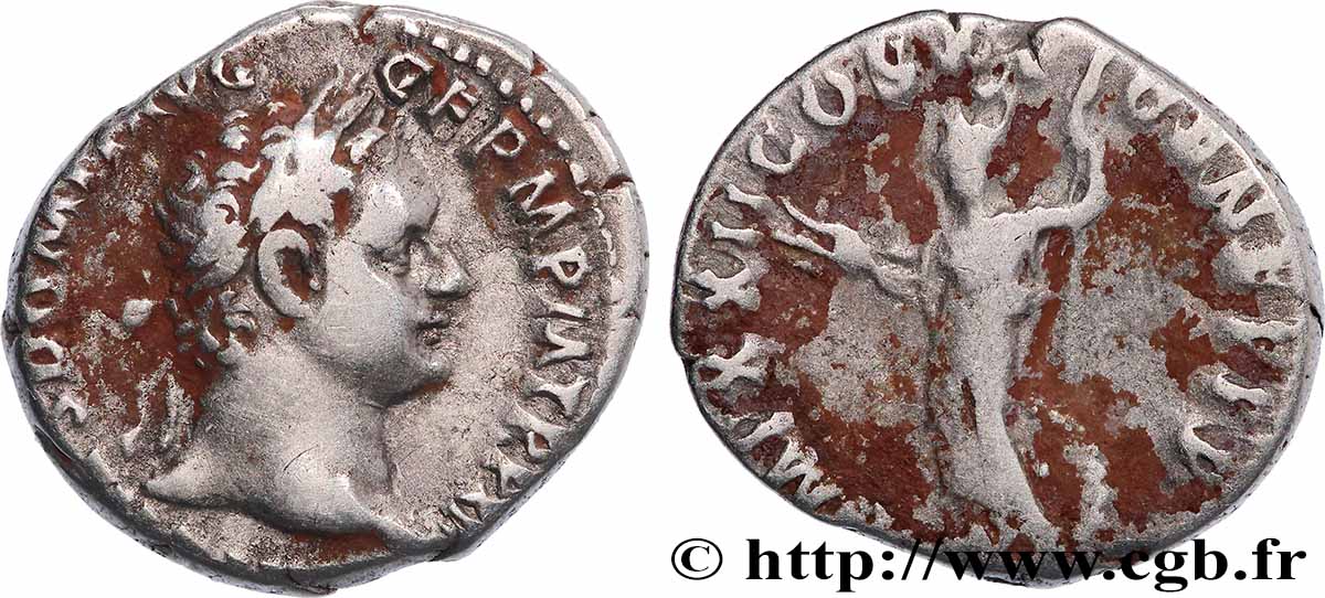 DOMITIANUS Denier SS/fSS