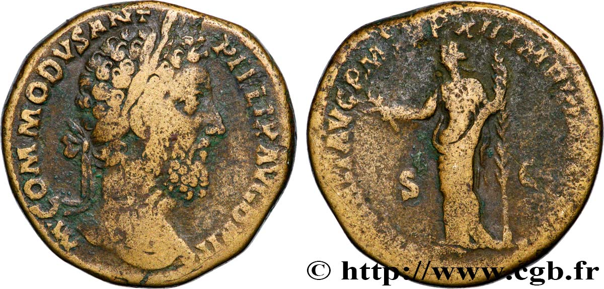 COMMODUS Sesterce fSS