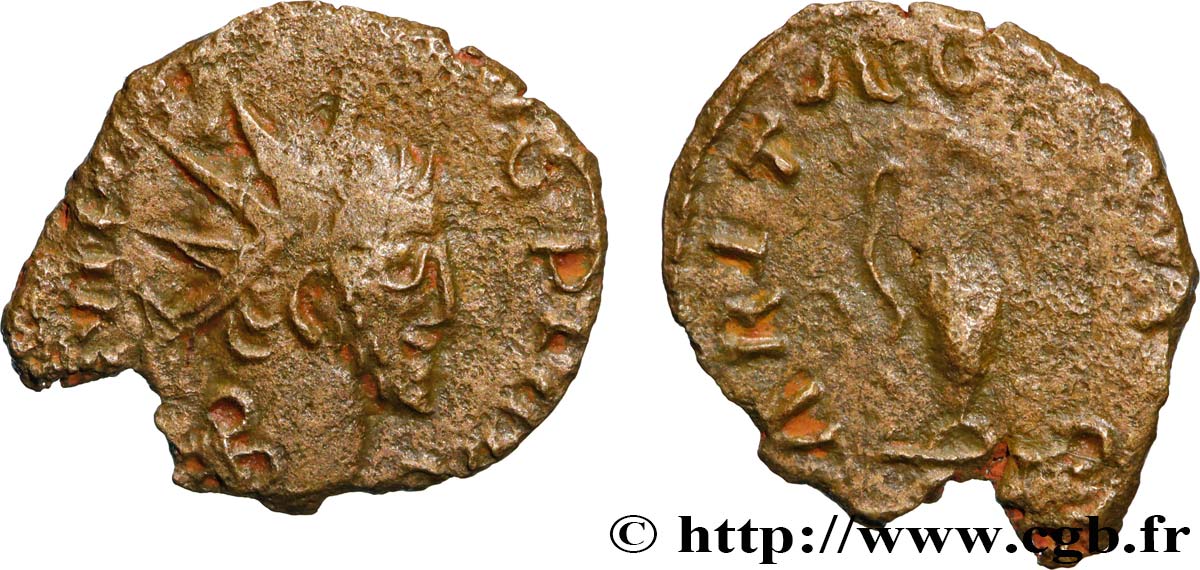 TÉTRICUS II Antoninien, imitation TTB