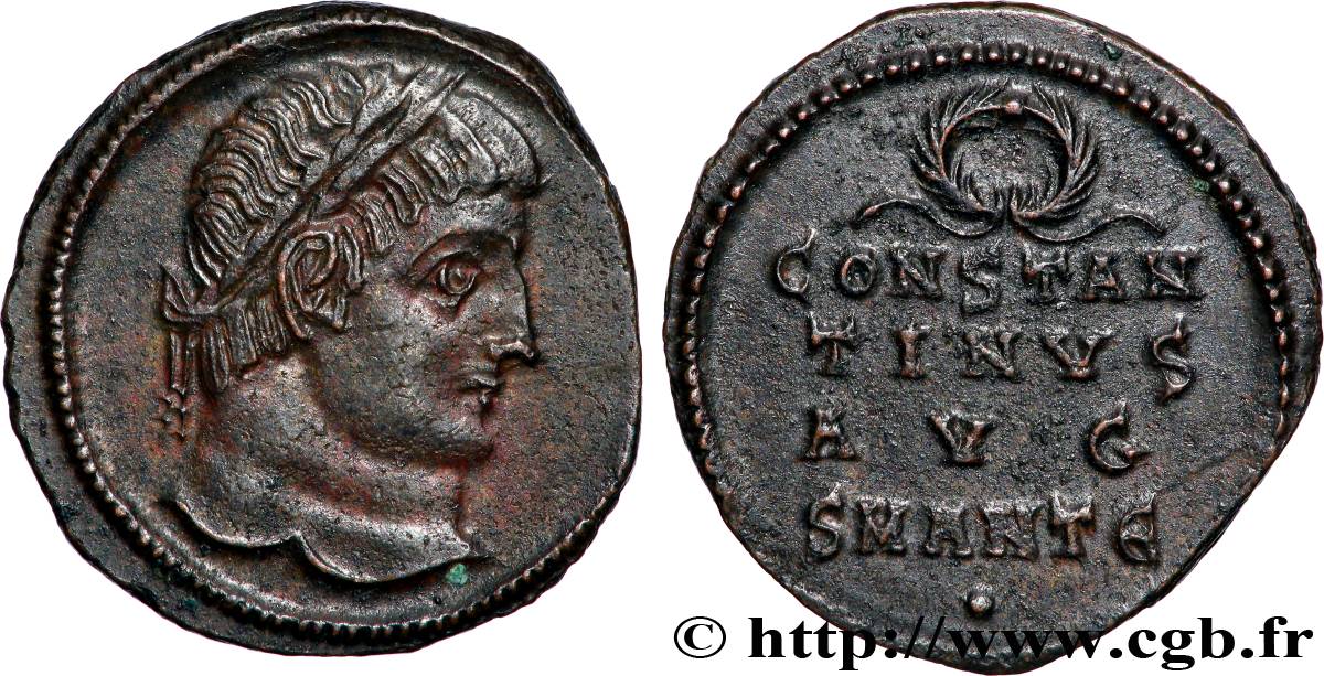 CONSTANTIN Ier LE GRAND demi-centenionalis ou demi-nummus SUP