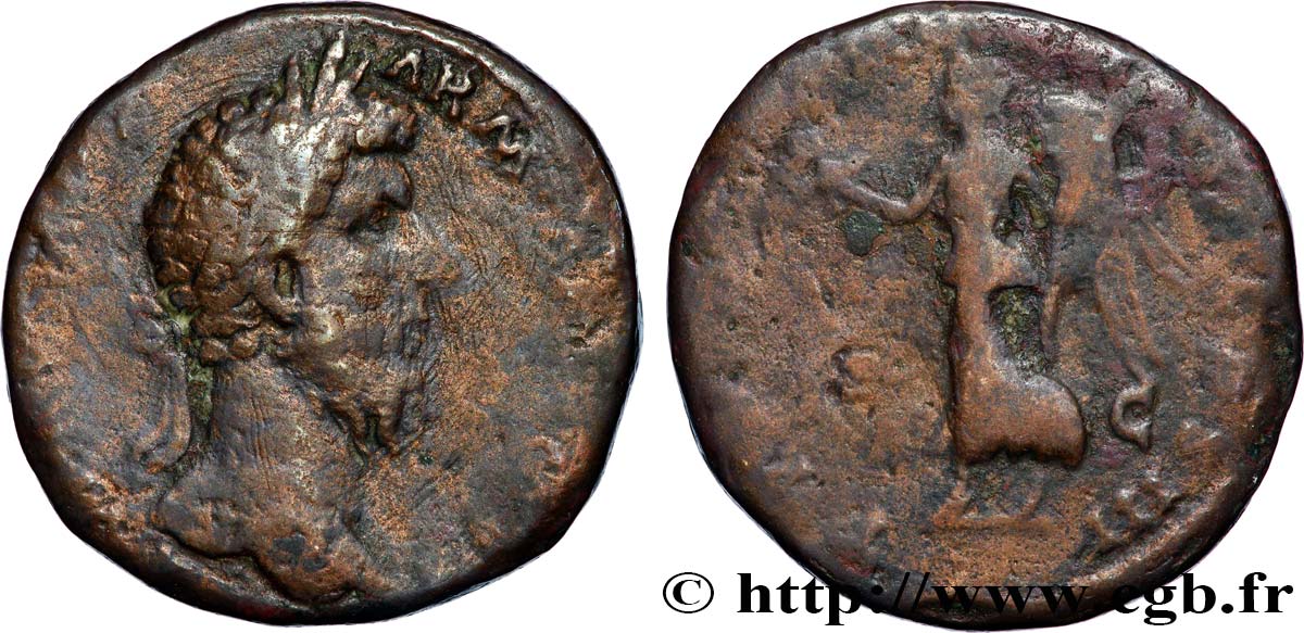 LUCIUS VERUS Sesterce VF/VF