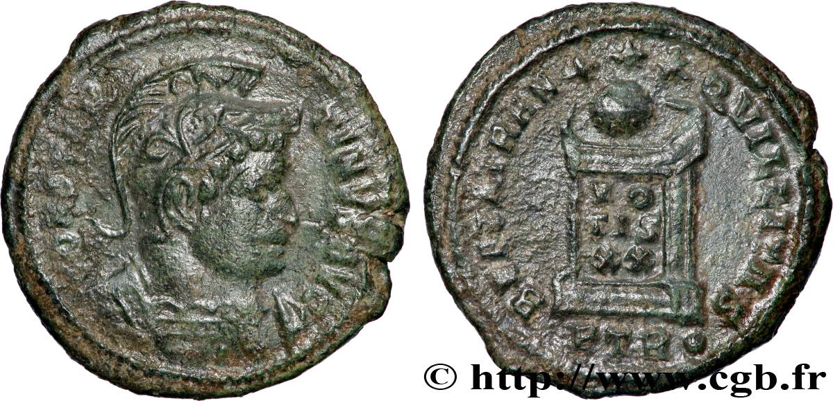 CONSTANTINE I THE GREAT Centenionalis ou nummus XF