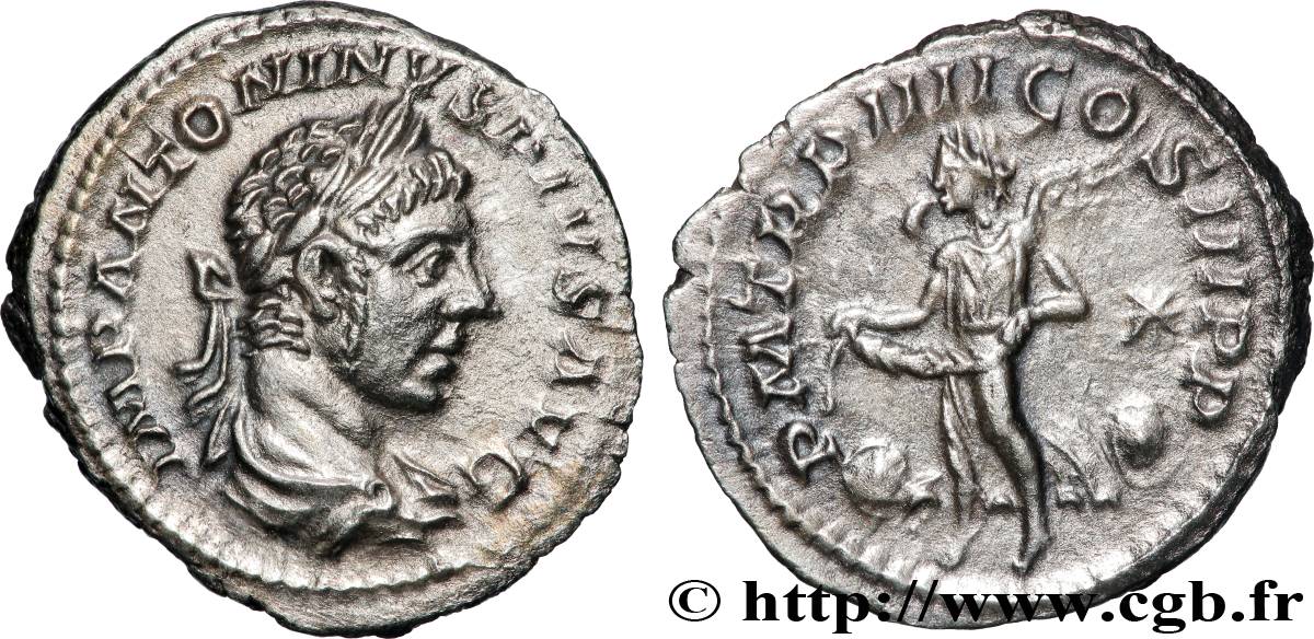 ÉLAGABAL Denier SUP/TTB+