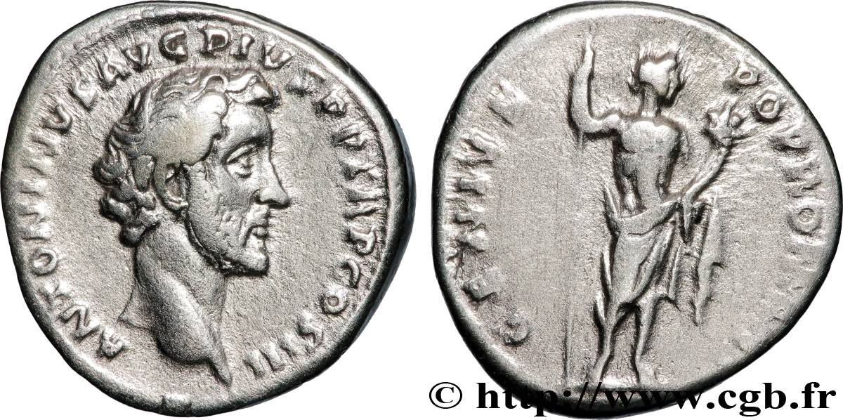 ANTONIN LE PIEUX Denier TTB+/TTB