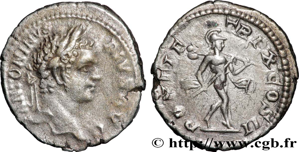 CARACALLA Denier TTB