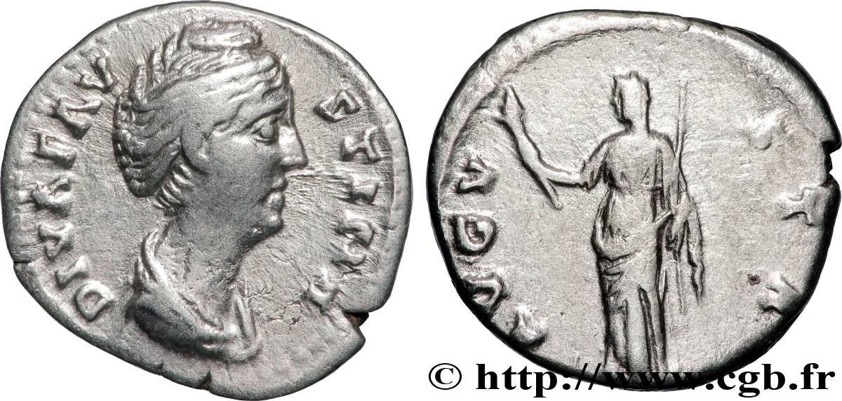 FAUSTINA MAIOR Denier fVZ/SS