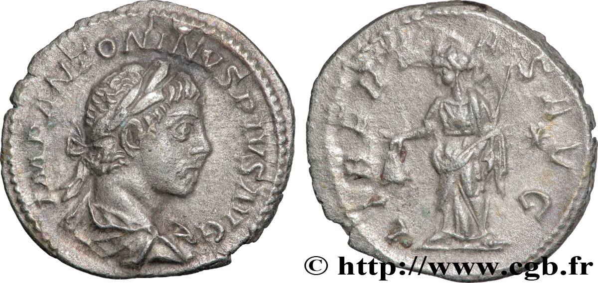 ÉLAGABAL Denier TTB+