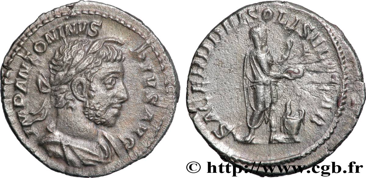 ÉLAGABAL Denier TTB+/TTB