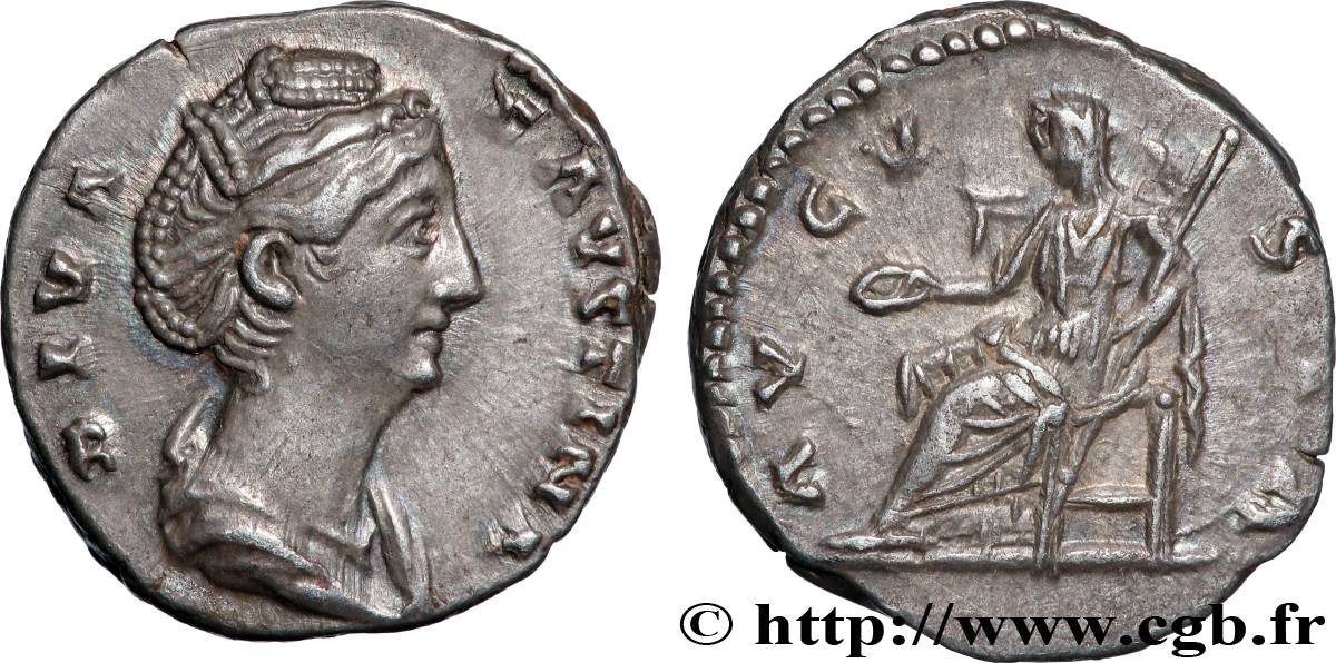 FAUSTINE MÈRE Denier SUP/TTB+