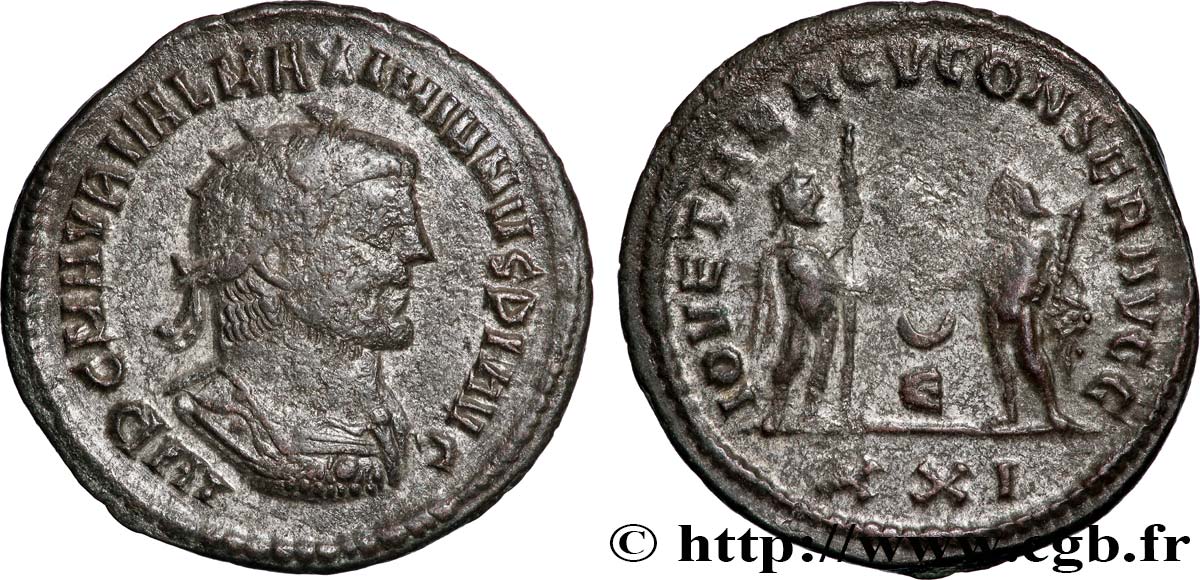 MAXIMIANUS HERCULIUS Aurelianus XF
