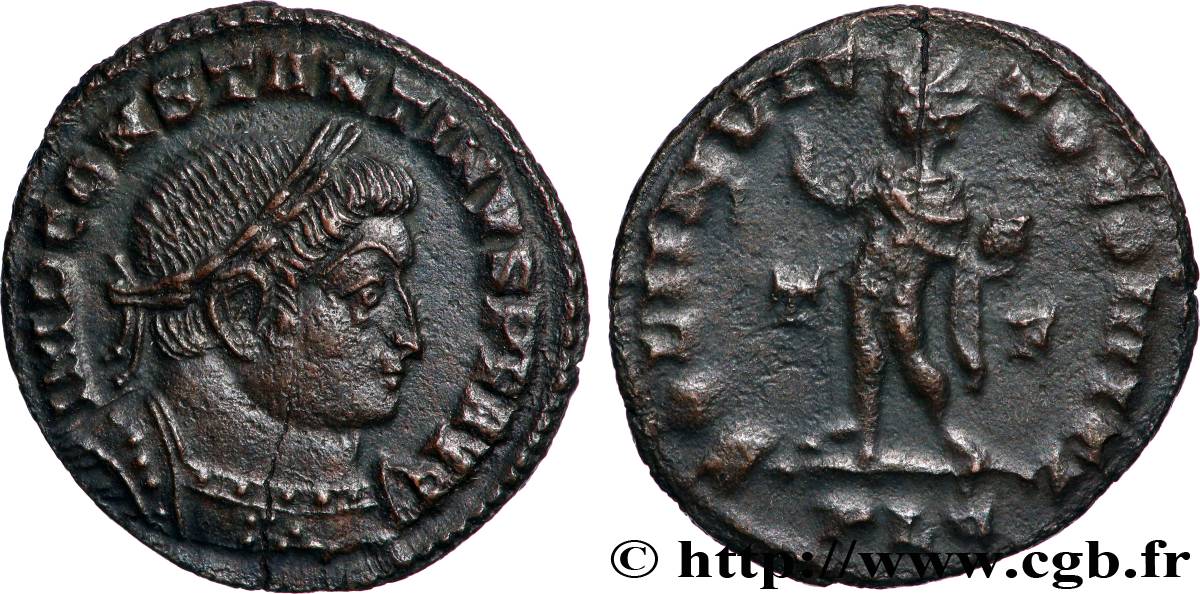 CONSTANTINE I THE GREAT Follis ou nummus AU/XF