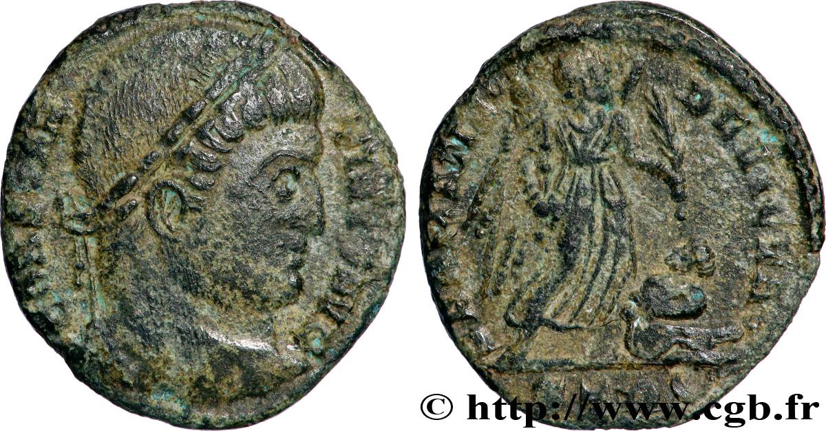 CONSTANTINE I THE GREAT Centenionalis ou nummus XF