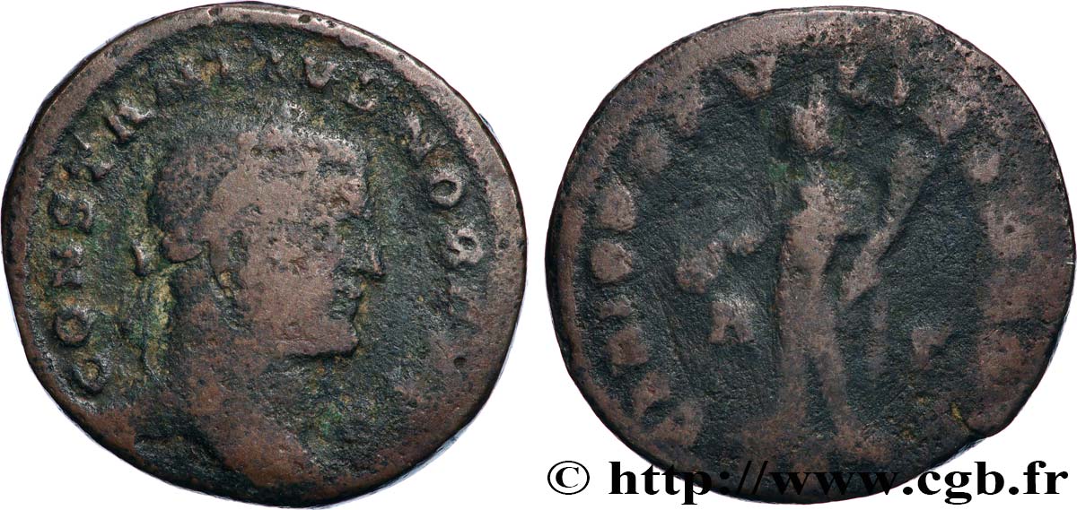 CONSTANTIUS I Follis ou nummus VF