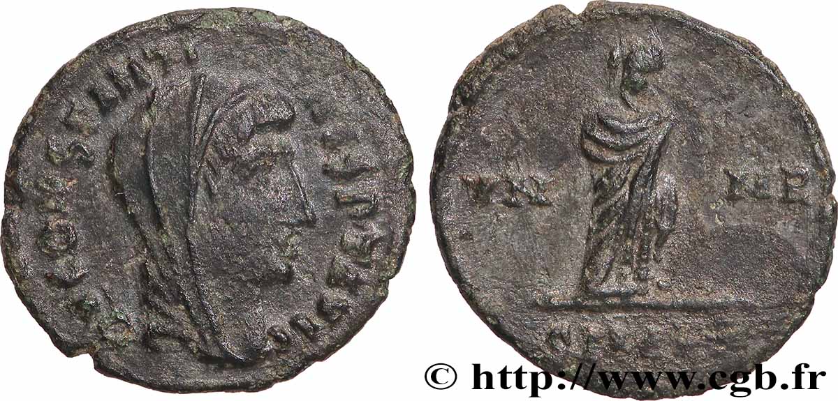 CONSTANTIN Ier LE GRAND Centenionalis ou nummus TTB+