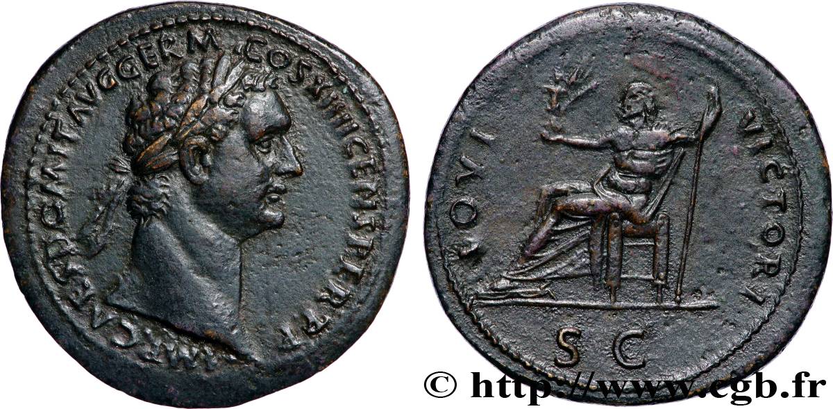 DOMITIANUS Sesterce AU/AU