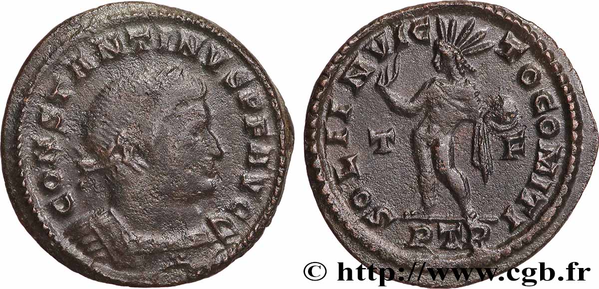 CONSTANTIN Ier LE GRAND Follis ou nummus TTB+