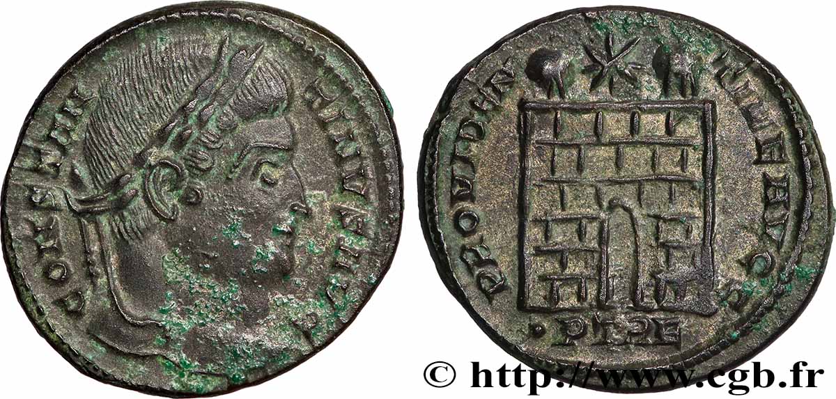 CONSTANTIN Ier LE GRAND Centenionalis ou nummus TTB+