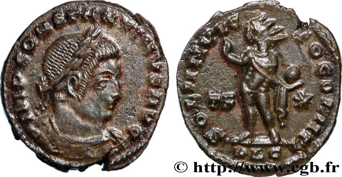 CONSTANTINUS I DER GROßE Follis ou nummus fVZ