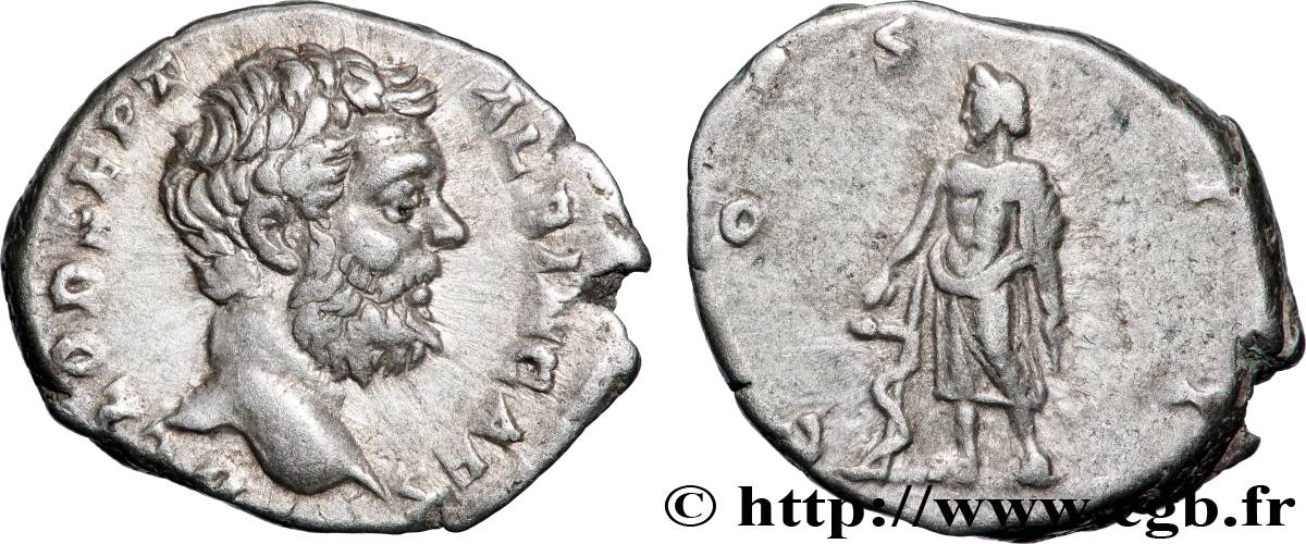 CLODIUS ALBINUS Denier AU