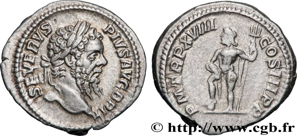 SEPTIMIUS SEVERUS Denier VZ/fVZ