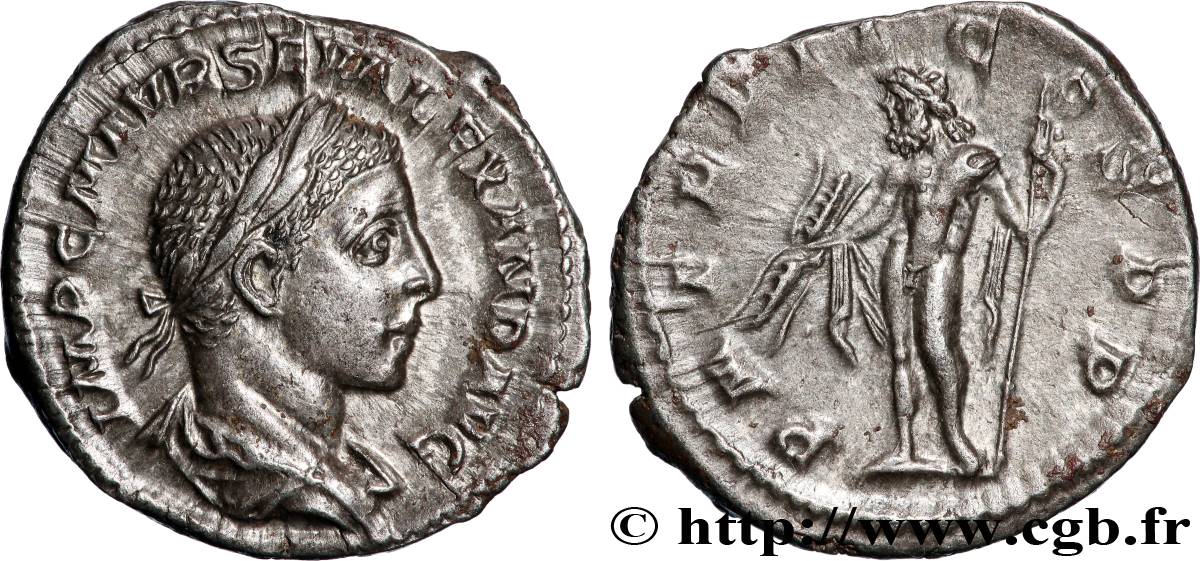 SEVERUS ALEXANDER Denier AU