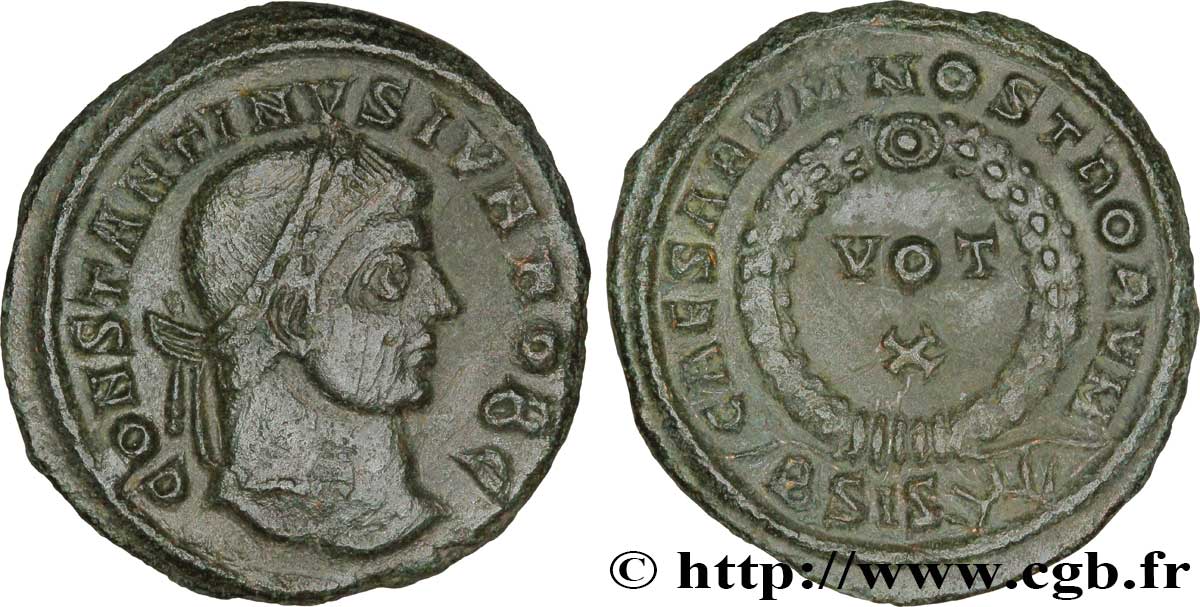 CONSTANTIN II Centenionalis ou nummus SUP