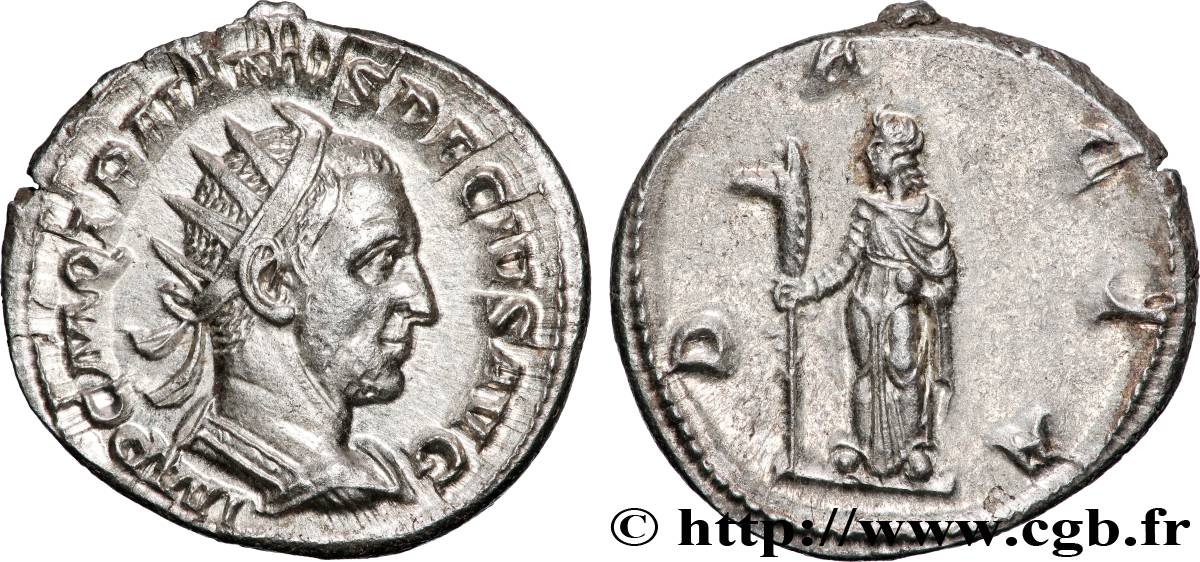 TRAJAN DÈCE Antoninien SPL