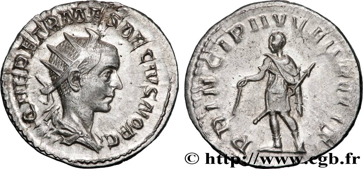 HERENNIUS ETRUSCUS Antoninien AU