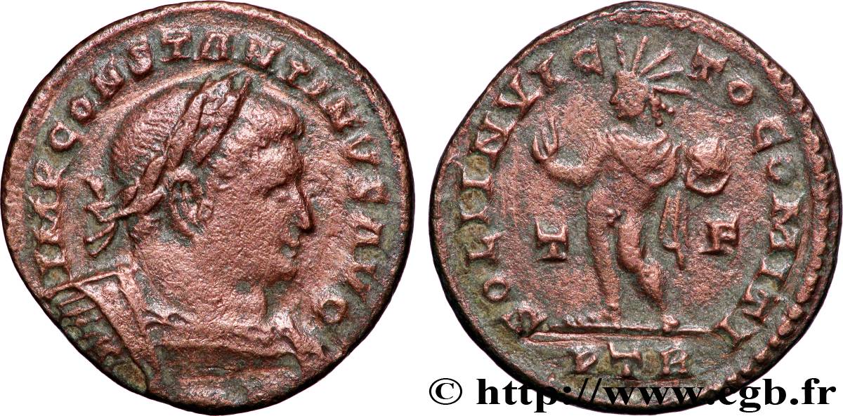 CONSTANTIN Ier LE GRAND Follis ou nummus TTB